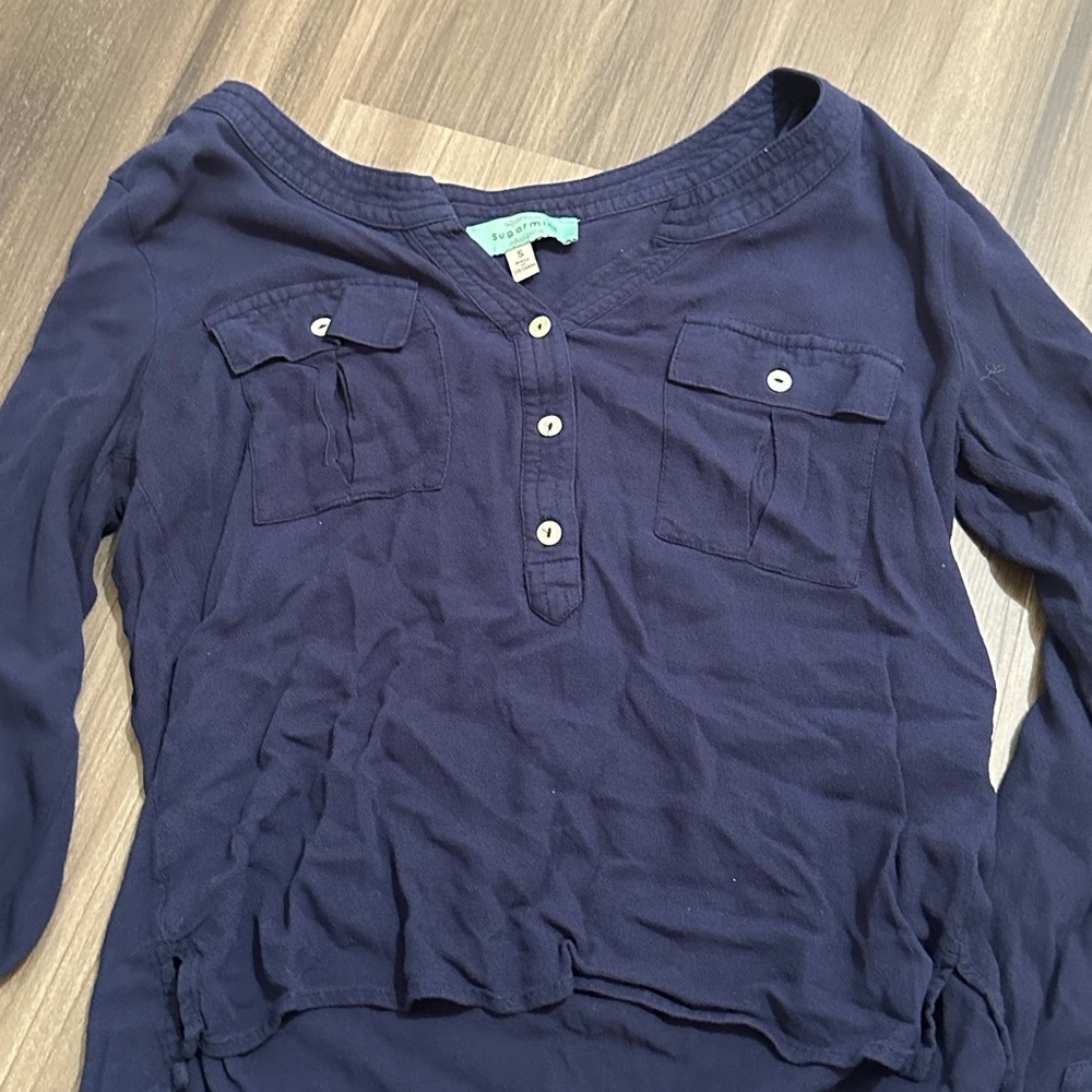 Navy Top